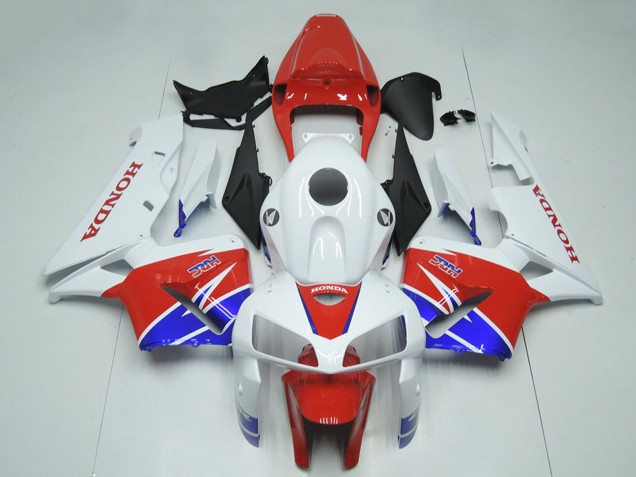 2005-2006 White Red Blue HRC Honda CBR600RR Motorcycle Fairing Kits Australia