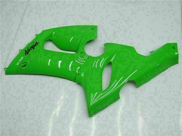 2005-2006 Green Kawasaki ZX6R Motorcycle Fairing Australia