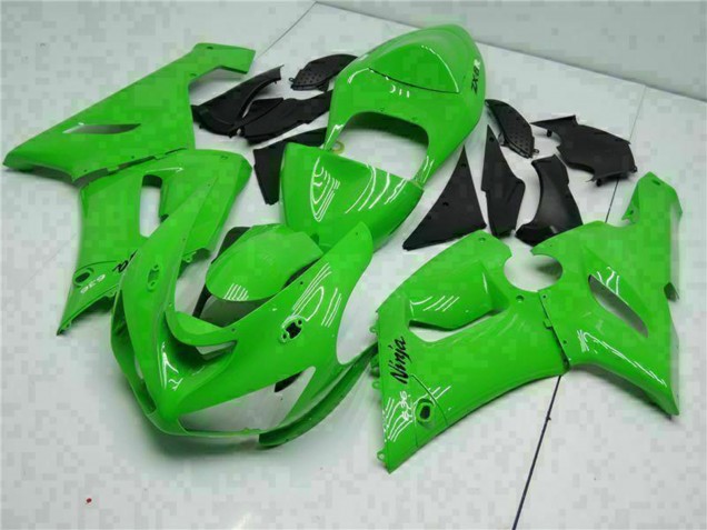 2005-2006 Green Kawasaki ZX6R Motorcycle Fairing Australia