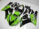 2005-2006 Green Glossy Black Elf Kawasaki ZX6R Motorcycle Fairings Australia