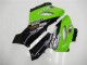 2005-2006 Green Glossy Black Elf Kawasaki ZX6R Motorcycle Fairings Australia