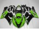 2005-2006 Green Glossy Black Elf Kawasaki ZX6R Motorcycle Fairings Australia