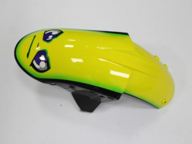 2005-2006 Blue Yellow Black Shark Kawasaki ZX6R Motorcycle Fairings Australia