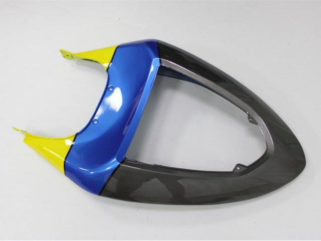 2005-2006 Blue Yellow Black Shark Kawasaki ZX6R Motorcycle Fairings Australia