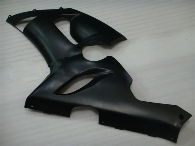 2005-2006 Matte Black Kawasaki ZX6R Motorcycle Fairings Australia