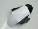2005-2006 White Glossy Black Kawasaki ZX6R Motorcycle Fairings Australia