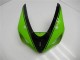 2005-2006 Green Glossy Black Kawasaki ZX6R Motorcycle Fairing Australia