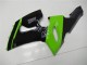 2005-2006 Green Glossy Black Kawasaki ZX6R Motorcycle Fairing Australia