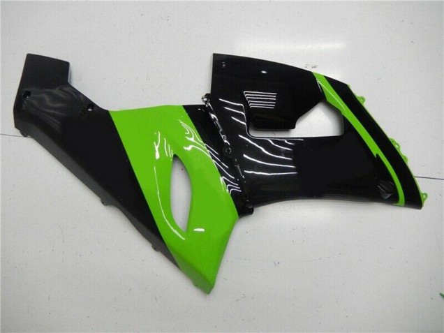 2005-2006 Green Glossy Black Kawasaki ZX6R Motorcycle Fairing Australia