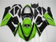 2005-2006 Green Glossy Black Kawasaki ZX6R Motorcycle Fairing Australia