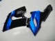 2005-2006 Blue Glossy Black Kawasaki ZX6R Motorcycle Fairing Kits Australia