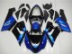 2005-2006 Blue Glossy Black Kawasaki ZX6R Motorcycle Fairing Kits Australia