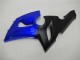 2005-2006 Blue Matte Black Kawasaki ZX6R Motorcycle Fairings Australia