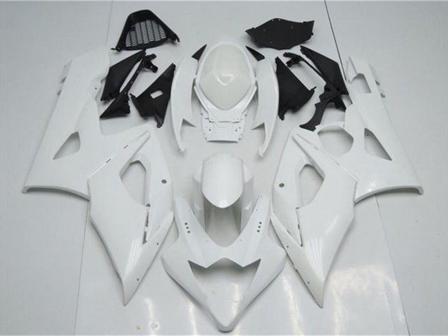 2005-2006 White Suzuki GSXR 1000 Motorcycle Fairings Australia