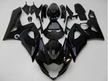 2005-2006 Glossy Black Suzuki GSXR 1000 Motorcycle Fairing Kits Australia
