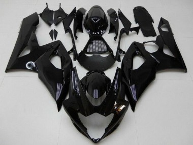 2005-2006 Glossy Black Suzuki GSXR 1000 Motorcycle Fairing Kits Australia