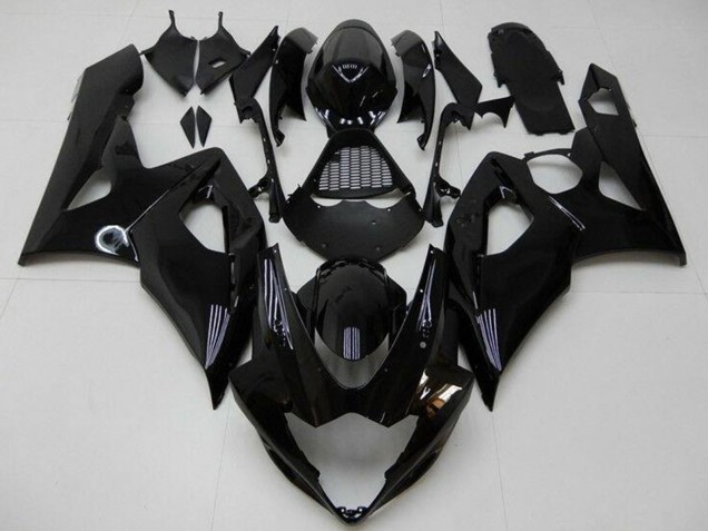 2005-2006 Glossy Black Suzuki GSXR 1000 Motorcycle Fairing Kits Australia