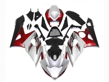2005-2006 Silver Red Black Suzuki GSXR 1000 Motorcycle Fairing Kits Australia