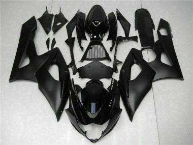 2005-2006 Glossy Black Matte Black Suzuki GSXR 1000 Bike Fairings Australia