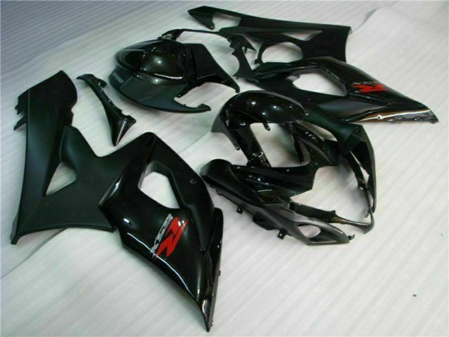 2005-2006 Glossy Black Matte Black Red Suzuki GSXR 1000 Motorcycle Fairing Australia