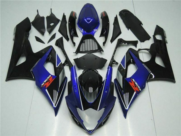2005-2006 Blue Black Suzuki GSXR 1000 Motorcycle Fairings Australia