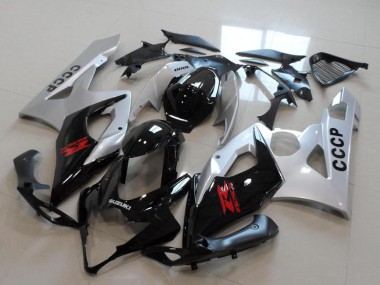 2005-2006 Silver Black Red Suzuki GSXR 1000 Motorcycle Fairing Kits Australia