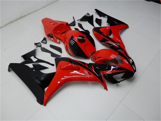 2006-2007 Red Glossy Black Honda CBR1000RR Motorcycle Fairings Kits Australia