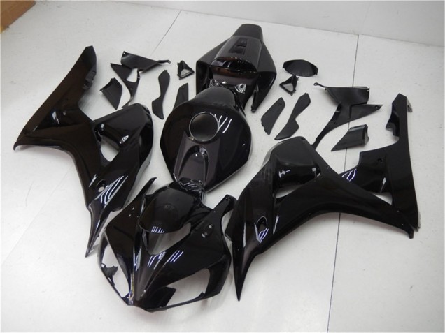 2006-2007 Glossy Black Honda CBR1000RR Motorcycle Fairings Australia