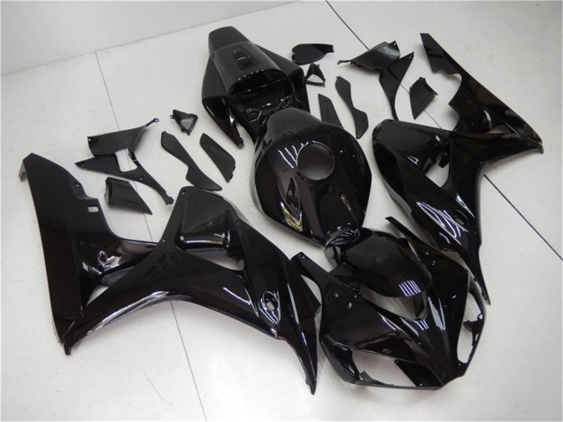 2006-2007 Glossy Black Honda CBR1000RR Motorcycle Fairings Australia