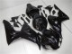 2006-2007 Glossy Black Honda CBR1000RR Motorcycle Fairings Australia