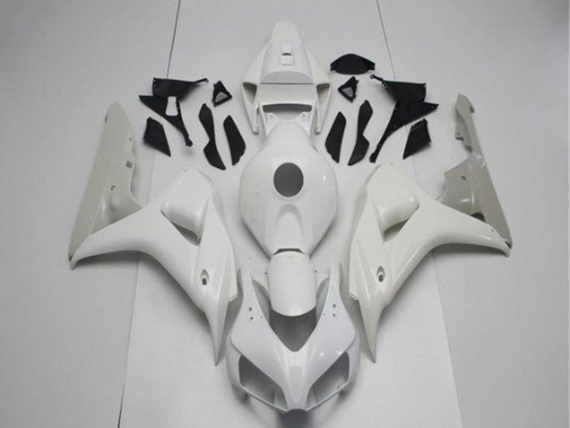 2006-2007 White Silver Honda CBR1000RR Motorcycle Fairings Australia