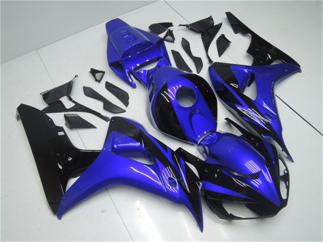 2006-2007 Blue Glossy Black Honda CBR1000RR Motorcycle Fairing Kits Australia