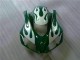 2006-2007 White Green Flame Honda CBR1000RR Motorcycle Fairings Australia