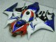 2006-2007 White Red Blue HRC Honda CBR1000RR Motorcycle Fairing Kits Australia