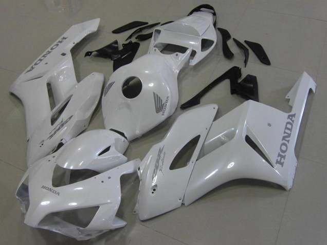 2006-2007 White with Silver Decals Honda CBR1000RR Motorcycle Fairings Australia
