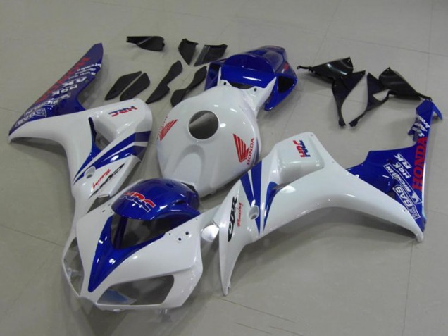 2006-2007 White Blue Red HRC Honda CBR1000RR Motorcycle Fairings Australia