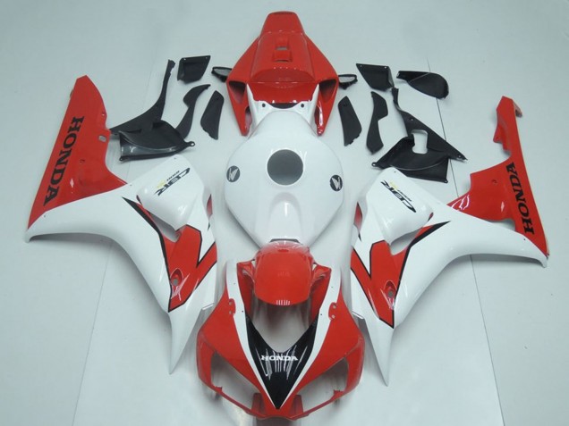 2006-2007 White Red Honda CBR1000RR Motorcycle Fairing Australia