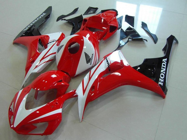 2006-2007 White Red Glossy Black Honda CBR1000RR Motorcycle Fairings Kits Australia