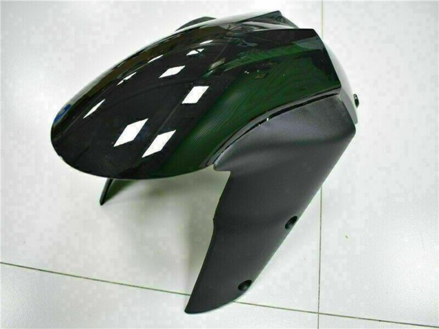 2006-2007 Glossy Black Red Flame Kawasaki ZX10R Motorcycle Fairing Kits Australia