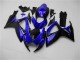 2006-2007 Blue Glossy Black Suzuki GSXR 600/750 Motorcycle Fairings Australia