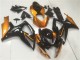 2006-2007 Orange Glossy Black Suzuki GSXR 600/750 Motorcycle Fairings Australia