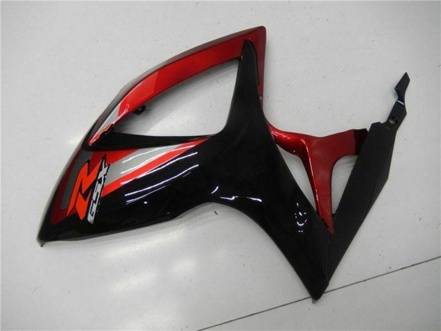 2006-2007 Red Glossy Black Suzuki GSXR 600/750 Motorcycle Fairing Australia