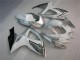 2006-2007 White Silver Suzuki GSXR 600/750 Motorcycle Fairings Australia
