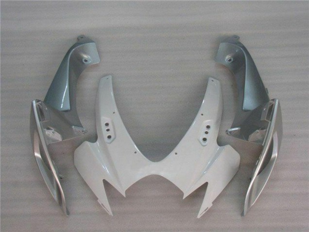 2006-2007 White Silver Suzuki GSXR 600/750 Motorcycle Fairings Australia