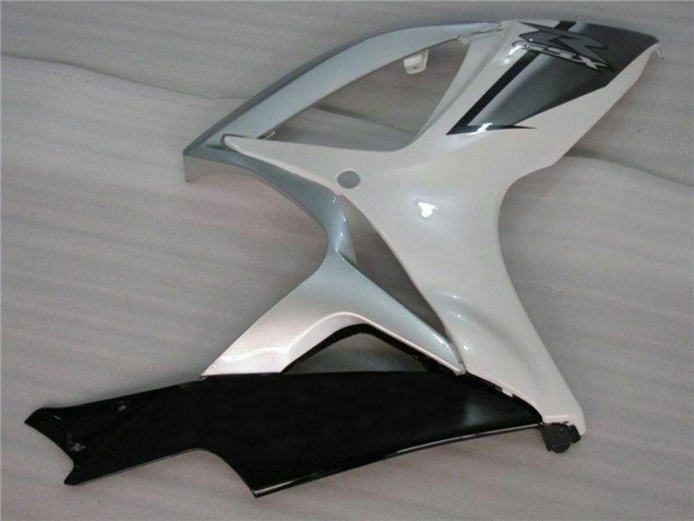 2006-2007 White Silver Suzuki GSXR 600/750 Motorcycle Fairings Australia