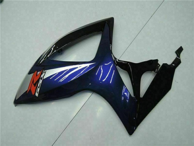 2006-2007 Glossy Black Blue Suzuki GSXR 600/750 Motorcycle Fairings Australia