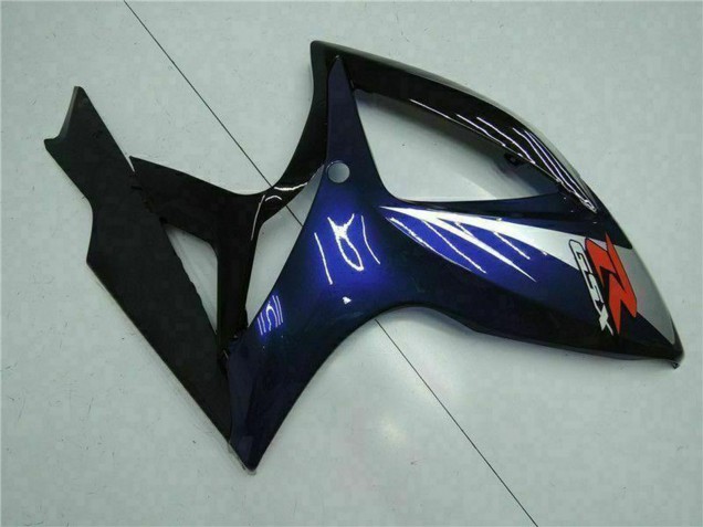 2006-2007 Glossy Black Blue Suzuki GSXR 600/750 Motorcycle Fairings Australia