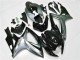 2006-2007 Silver Glossy Black Suzuki GSXR 600/750 Motorcycle Fairings Australia