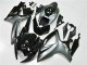 2006-2007 Silver Glossy Black Suzuki GSXR 600/750 Motorcycle Fairings Australia