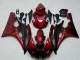 2006-2007 Red Matte Black Yamaha YZF R6 Motorcycle Fairing Kits Australia